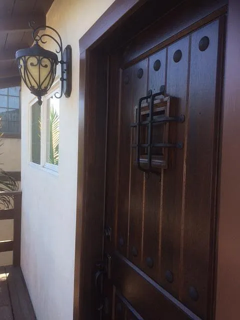 Front Door and Deck