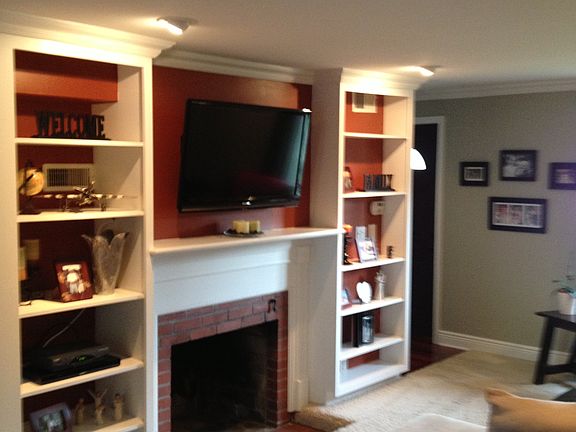 Great Room with Built Ins