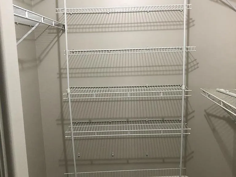 Master walk-in closet
