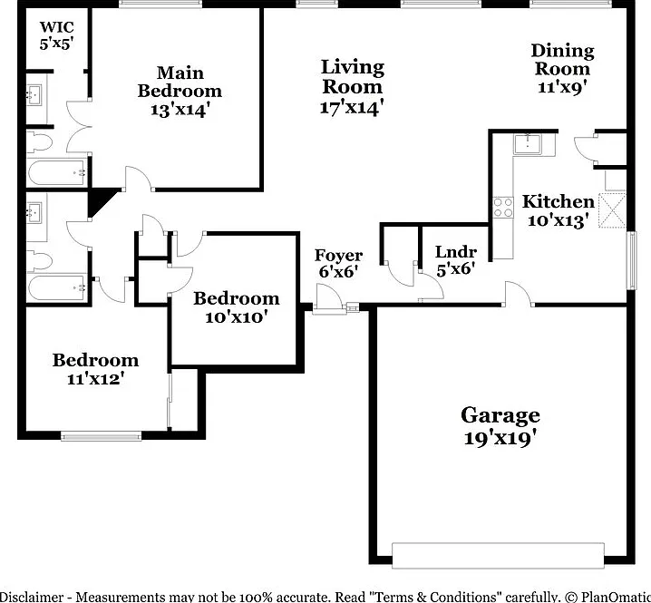 3 bed, 2.0 bath, 1390 sqft, $2,470 — Photo 2