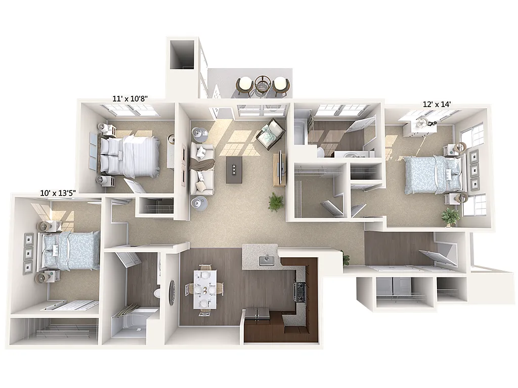 Floor plan C1