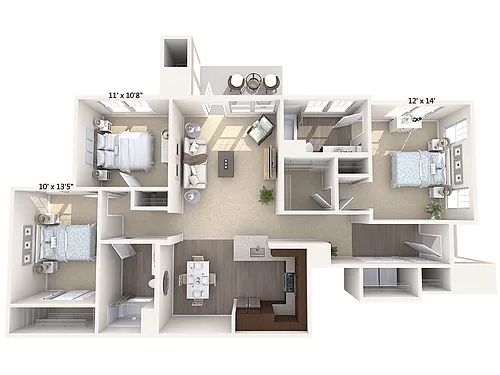 Floor plan C1