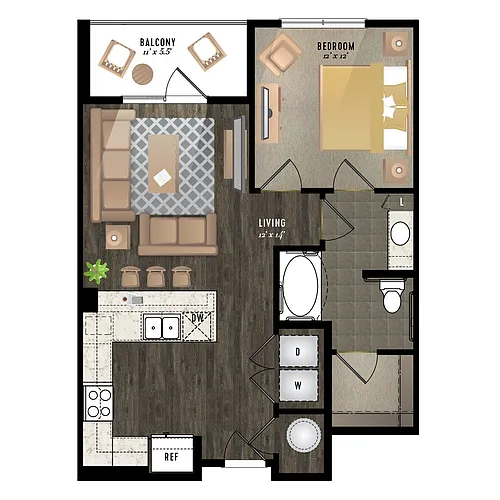 Floor plan A2