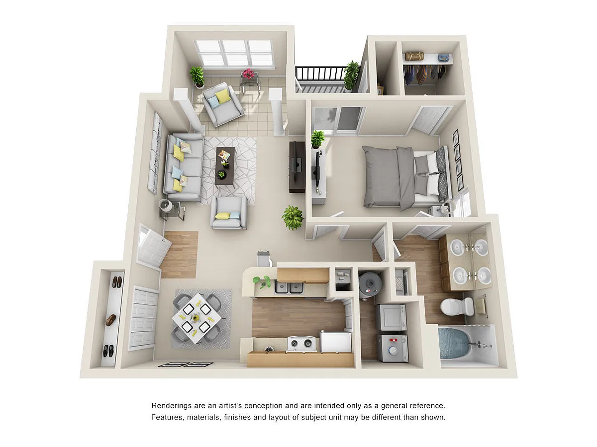 Floor plan Magnolia - A2SR