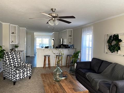 open living kitchen area