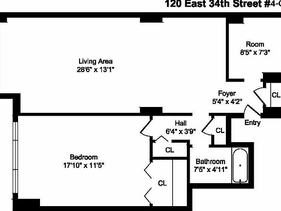 2nd image of 120 E 34th St APT 4C