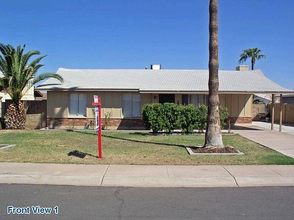 Just Painted Exterior, Mature Palms