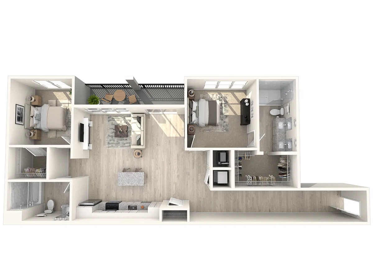 Floor plan B50
