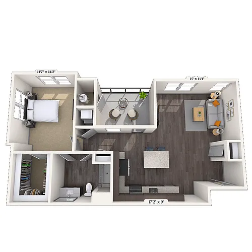 Floor plan Monarch