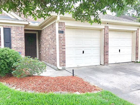 Spacious 2 car garage 