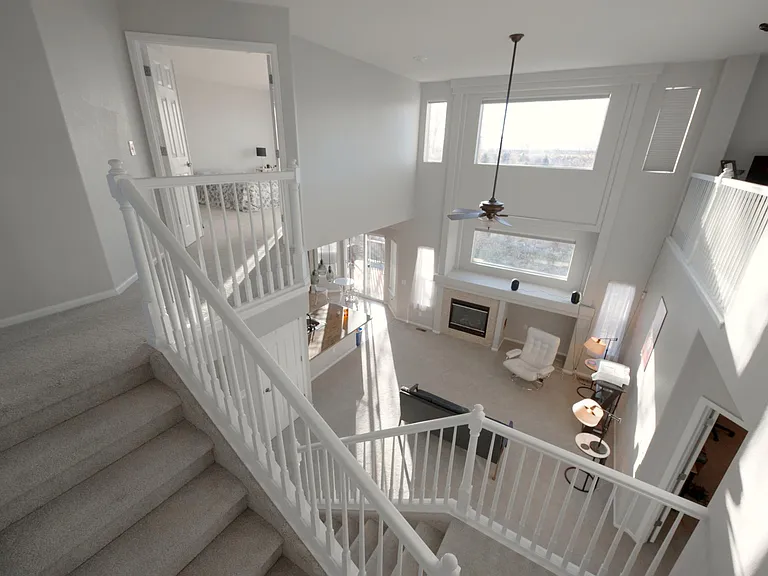 Great room, 2nd floor view