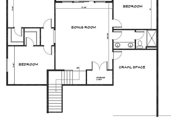 floor plan lower