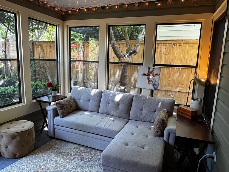 All season sunroom.