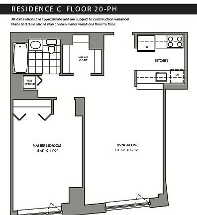 2nd image of 20 River Ter APT 22C