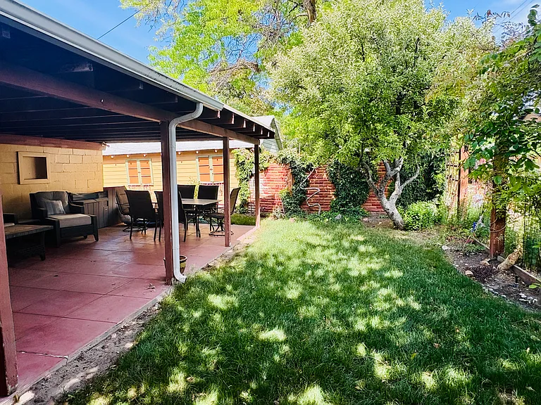 Shared backyard