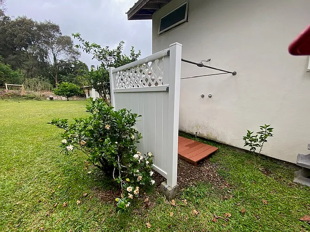 Out Door Shower with instant hot water