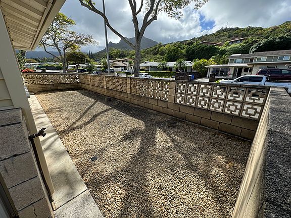 Relax and enjoy the mountain view from your own, private yard.