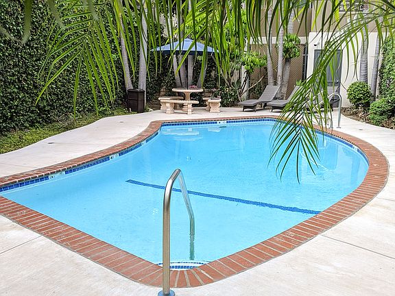 Gated swimming pool