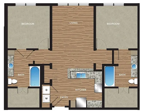 Floor plan B3