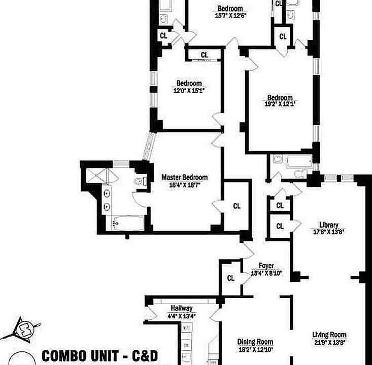 1st image of 220 W 93rd St #14CD