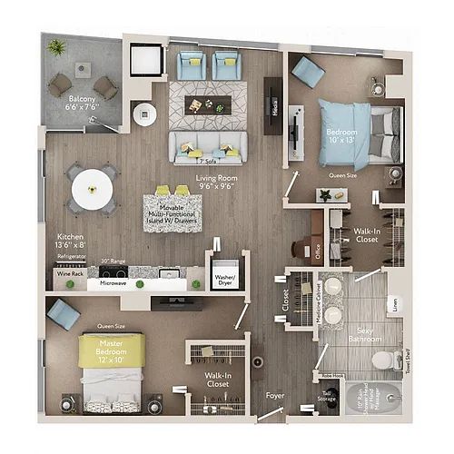 Floor plan B2PH