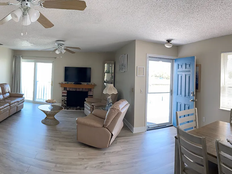 Entry & Living Room Water Front View