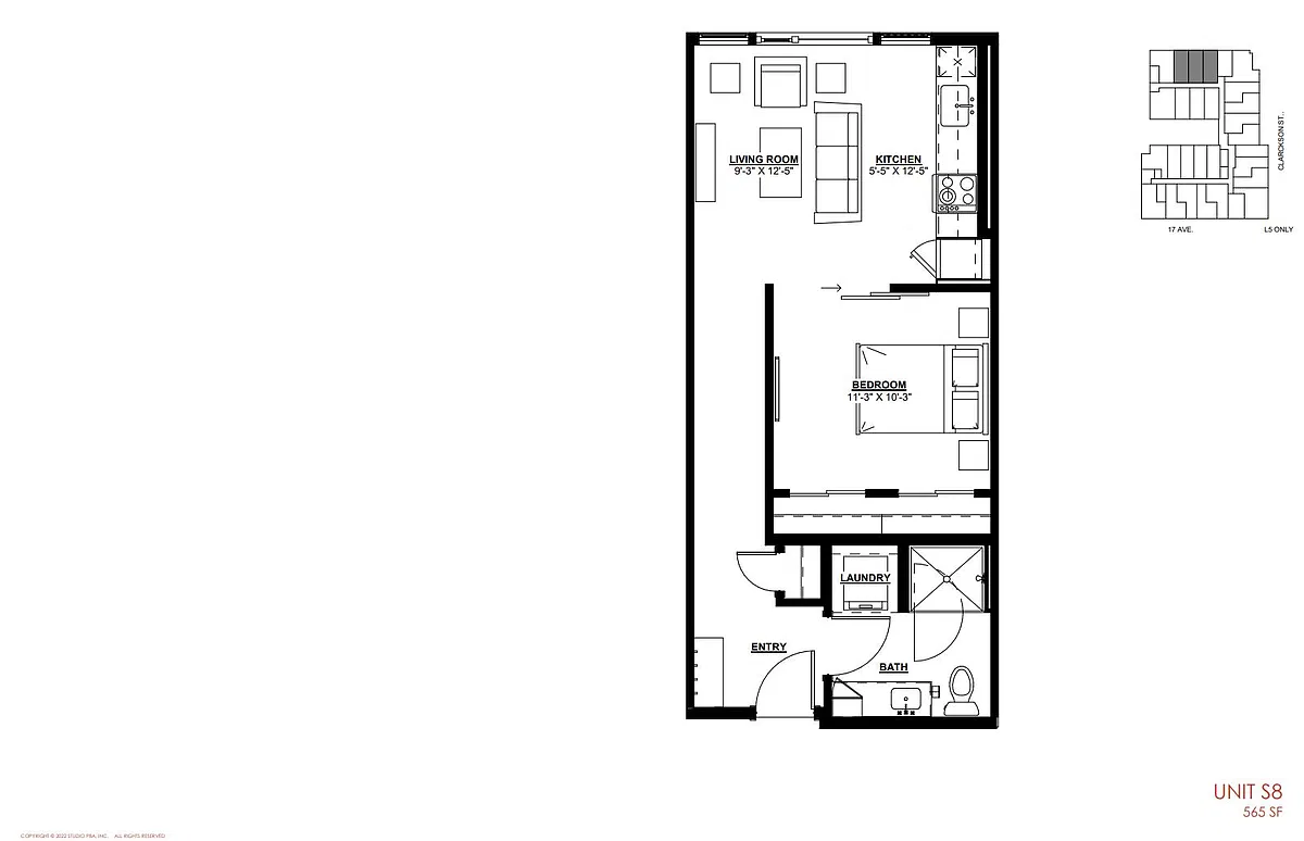 Floor plan S8