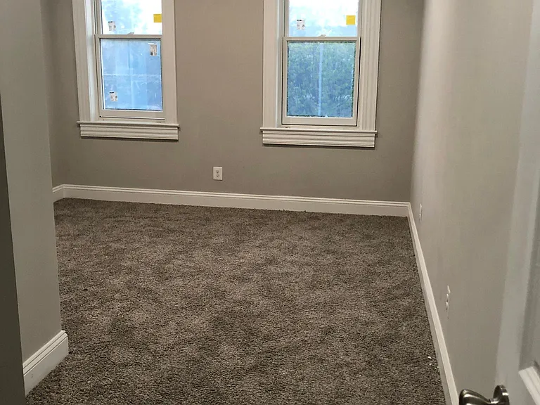 Master bedroom with 2 full closets - rented