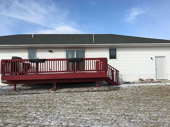 East side of house