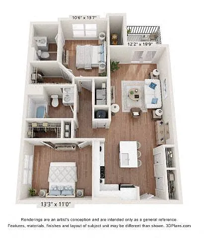Floor plan B1