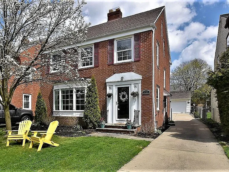 Front of the house
