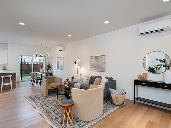 Open living and dining area - Features and colors may differ