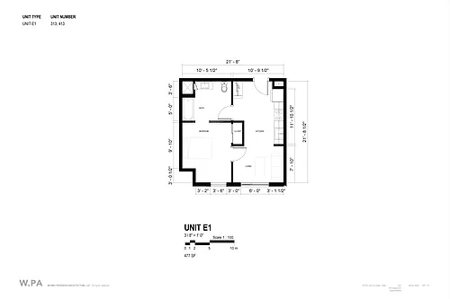 Floor plan E