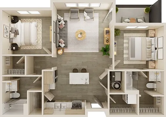 2 Bedroom Standard 2 Bedroom Standard