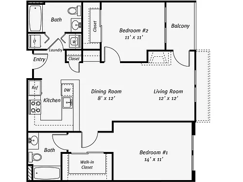 Floor plan B2