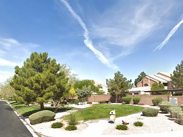 community walk area, right in front of the house