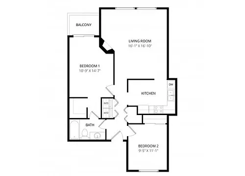 Floor plan The Links