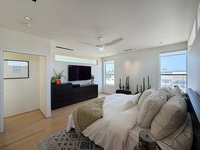 The owner's suite has downtown views and all the excitement of Henderson Ave.