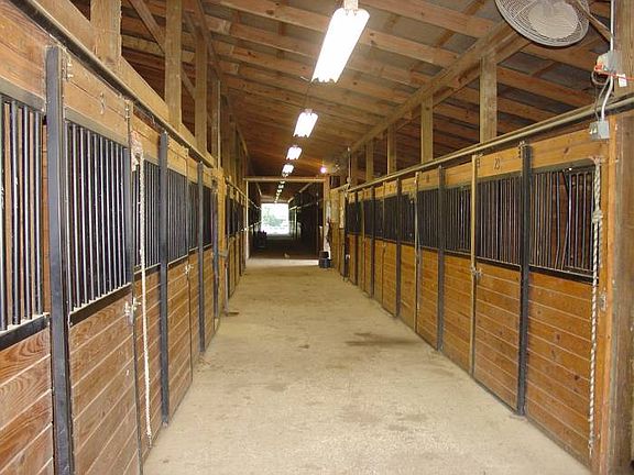 Barn interior