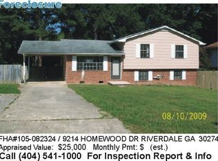 9214 Homewood Dr, Riverdale, GA 30274