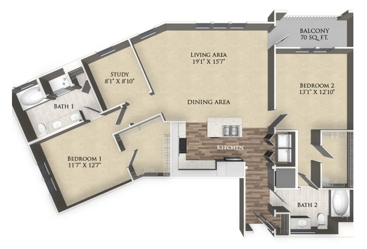 Floor plan B11