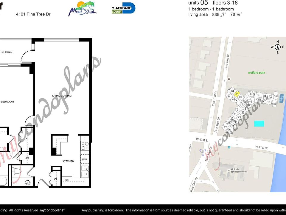2nd image of 4101 Pine Tree Dr APT 305