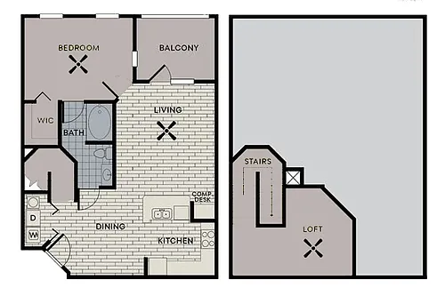 Floor plan A6 - The Montreal