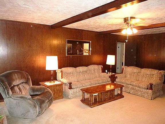 Enjoy the spacious family den.