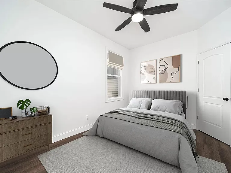 Interior Bedroom Staged