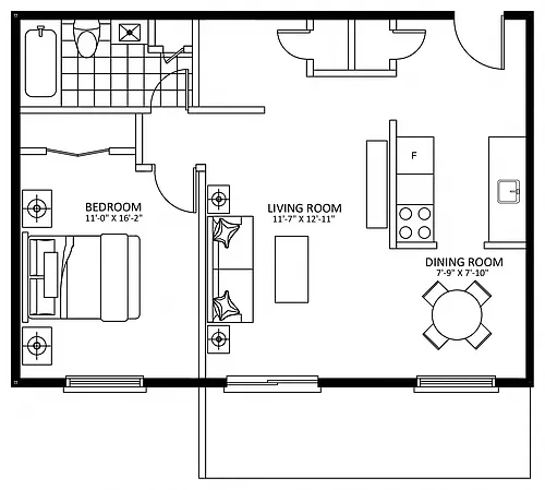 Floor plan 1001