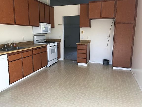 kitchen taken from sliding door