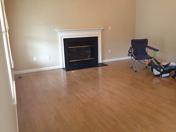 Living room with wood FP