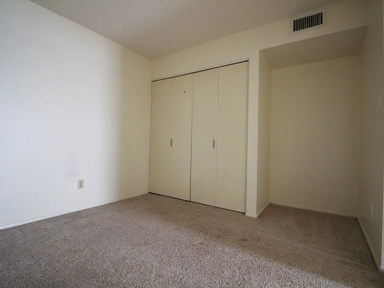 Guest bedroom/den connected to the living room