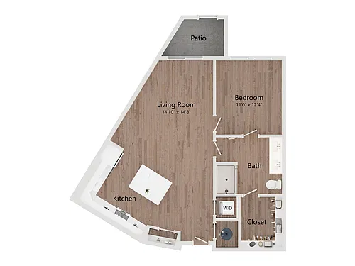 Floor plan A13